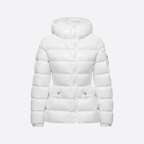 モンクレール ロゴ ダウン ジャケット ホワイト