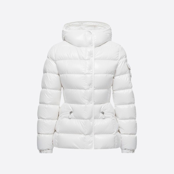 モンクレール ロゴ ダウン ジャケット ホワイト