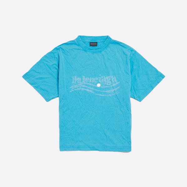 バレンシアガの新作「POLITICAL STENCIL」フィットTシャツ