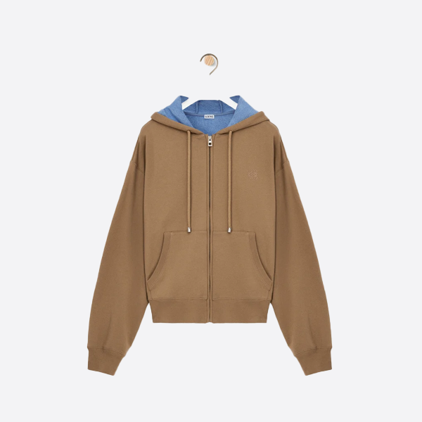 ロエベのスウェットシャツジャケット