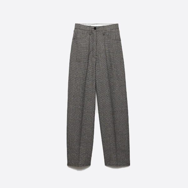 プラダのスーツワイドレッグパンツ