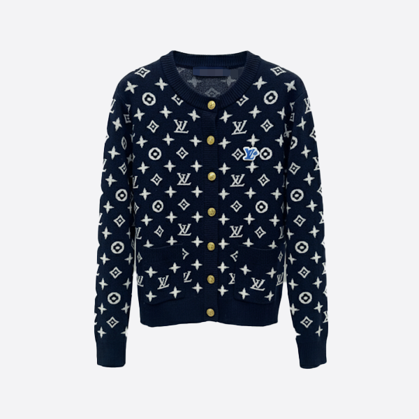 ルイ・ヴィトン モノグラム ニット カーディガン