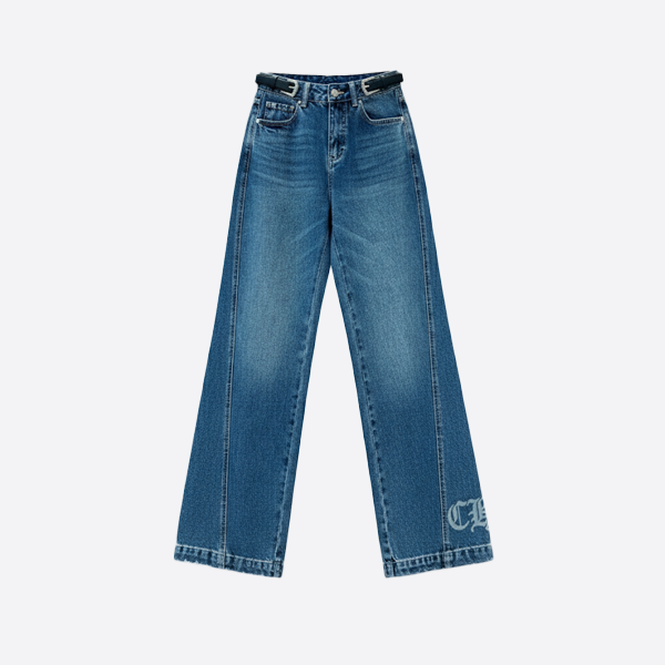 クロムハーツ ロゴ デニムパンツ