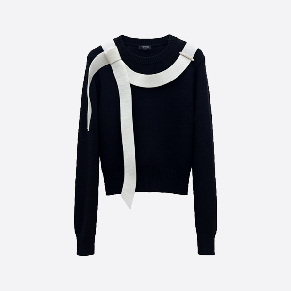 シャネル リボン ニット セーター