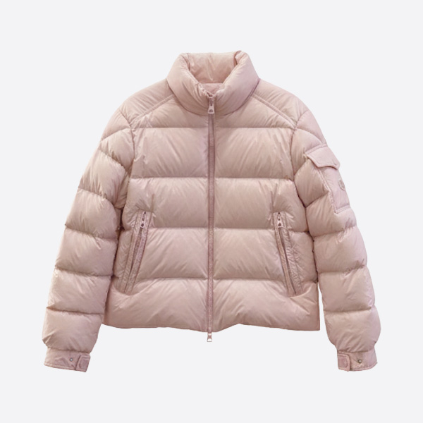 モンクレール ショート ダウンジャケット ピンク