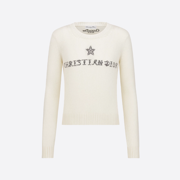 クリスチャンディオール スターロゴ ウールニット セーター