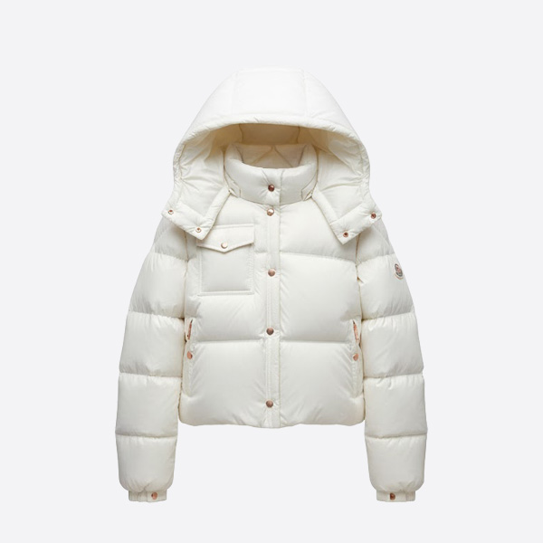 モンクレール クラシック ショートダウンジャケット ホワイト