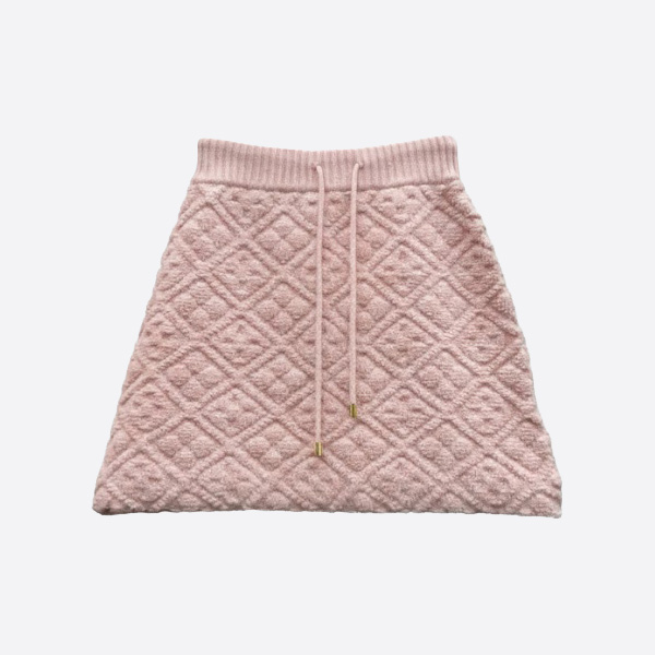 ルイ・ヴィトン モノグラム キルティング ニットスカート