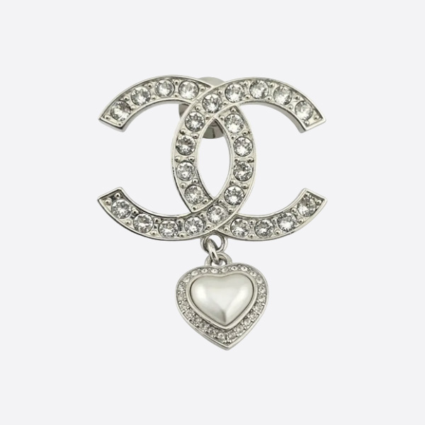 シャネル ハートブローチ ABB624B14143 NR575