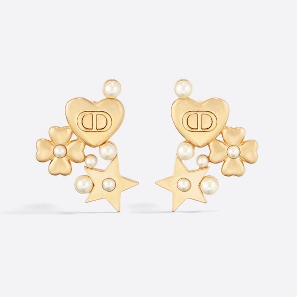 ディオール ファイブポインテッドスター イヤリング E4240WOMRS_D301