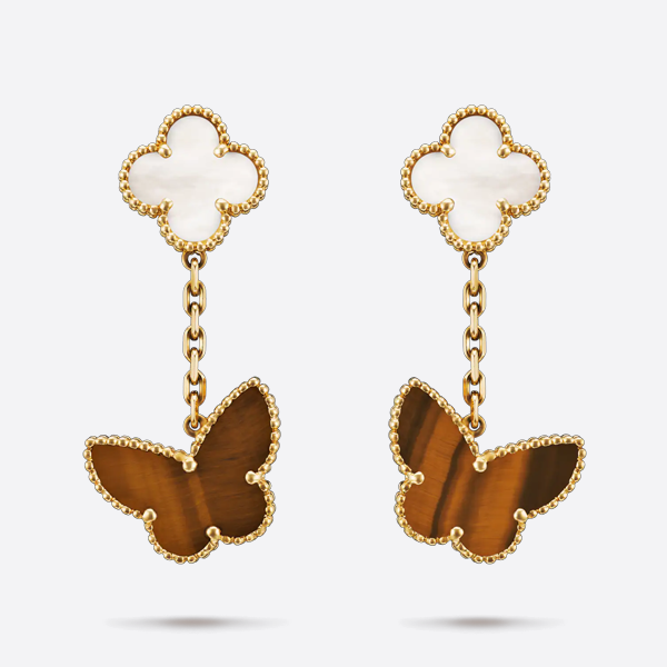 ヴァン クリーフ＆アーペル トゥー フラワー イヤリング VCARD79800