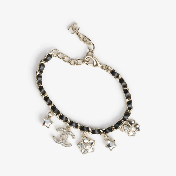 シャネル ダブルC ペンダントブレスレット ABG283B21853U3436