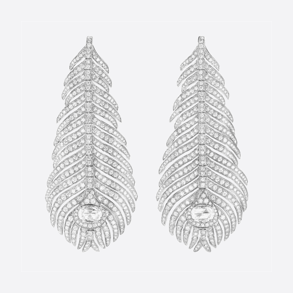 ブシュロン ラージフェザーイヤリング JCO01073