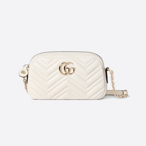 グッチ ホワイト チェーンバッグ 855273