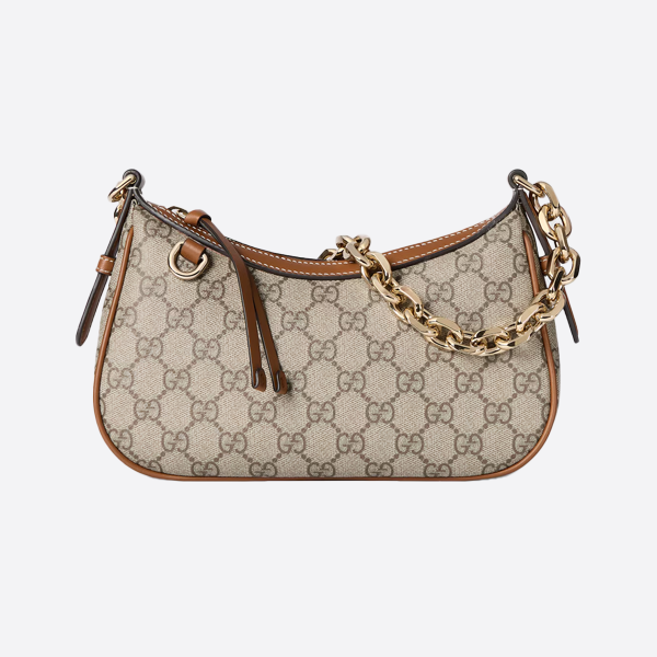 グッチ ブラウン フローラル ハンドバッグ 847447