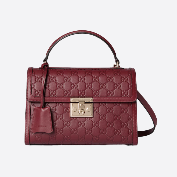 グッチ レッドハンドバッグ 838998