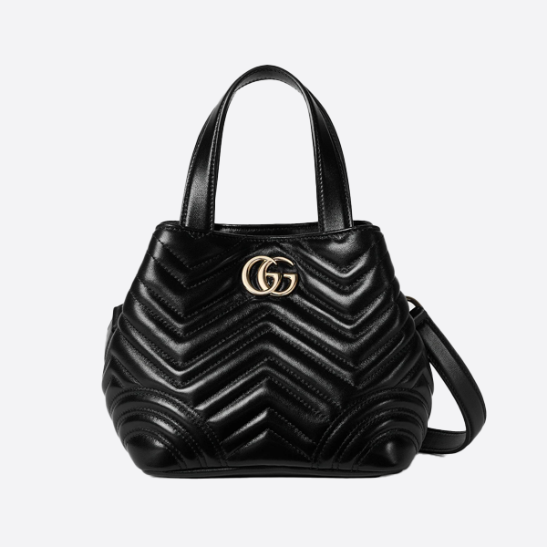 グッチ ブラック ハンドバッグ 847386