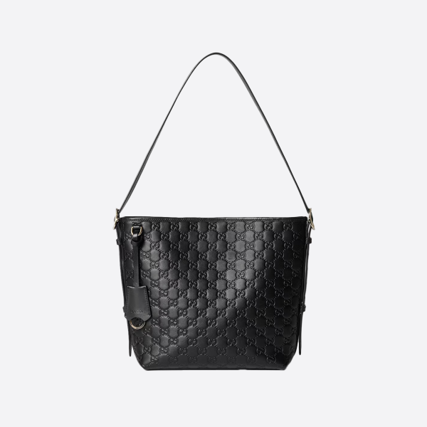 グッチ ブラック エンボス加工 クラシック ショルダーバッグ 848881