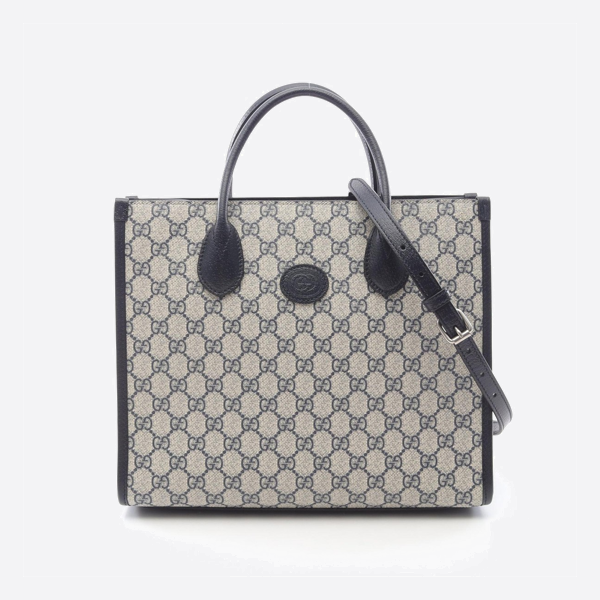 グッチ ブルー ハンドバッグ 659983