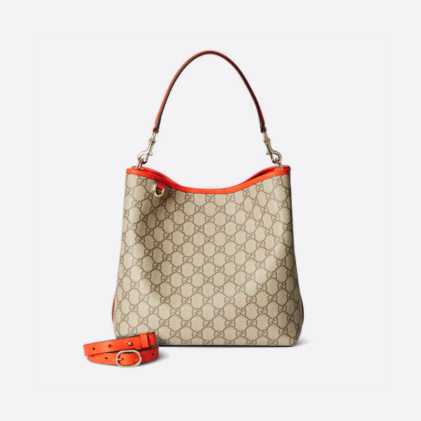 グッチ ブラウンオレンジ ハンドバッグ 815103