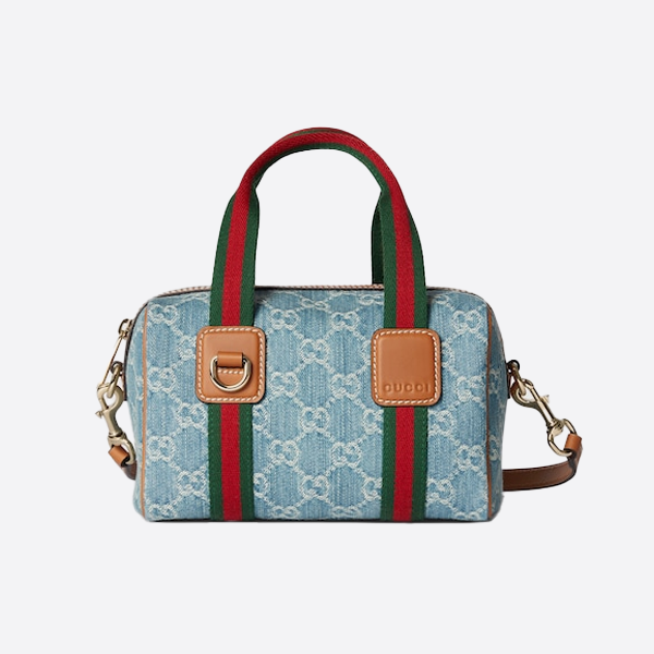 グッチ ブルーデニムハンドバッグ 859975