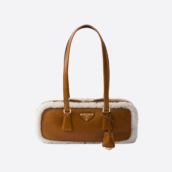 プラダ ラムスキン ハンドバッグ 1BB124