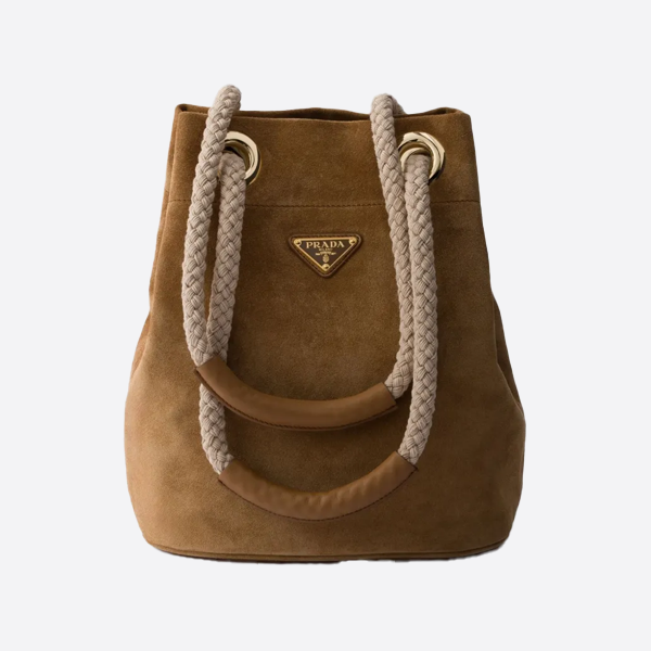 プラダ スエード バケットバッグ 1BE082