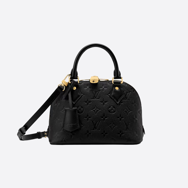 ルイ・ヴィトン スピーディ・バンドリエール 20 モノグラム・アンプラント ブラック M26409