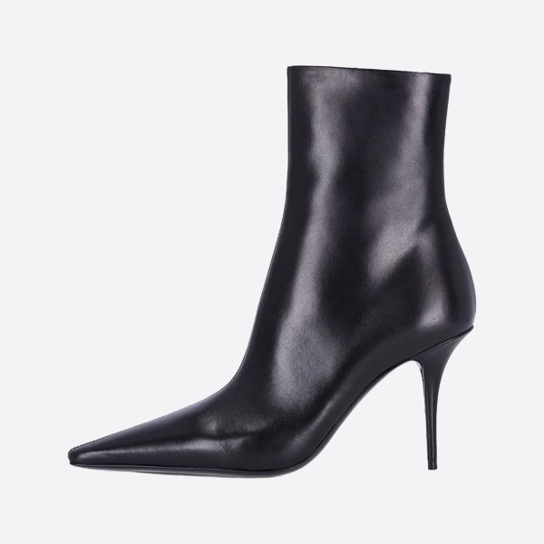 サンローラン アシュリー ブーティー ブラック